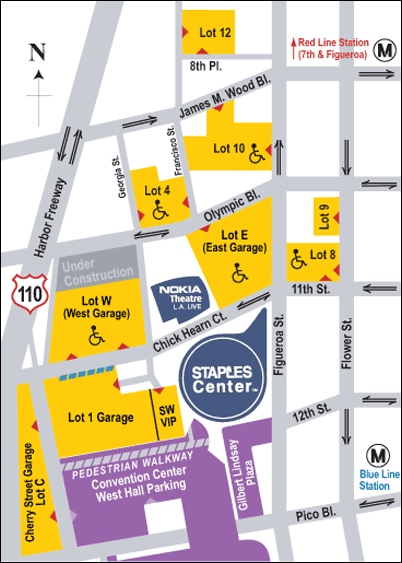 where to park crypto arena